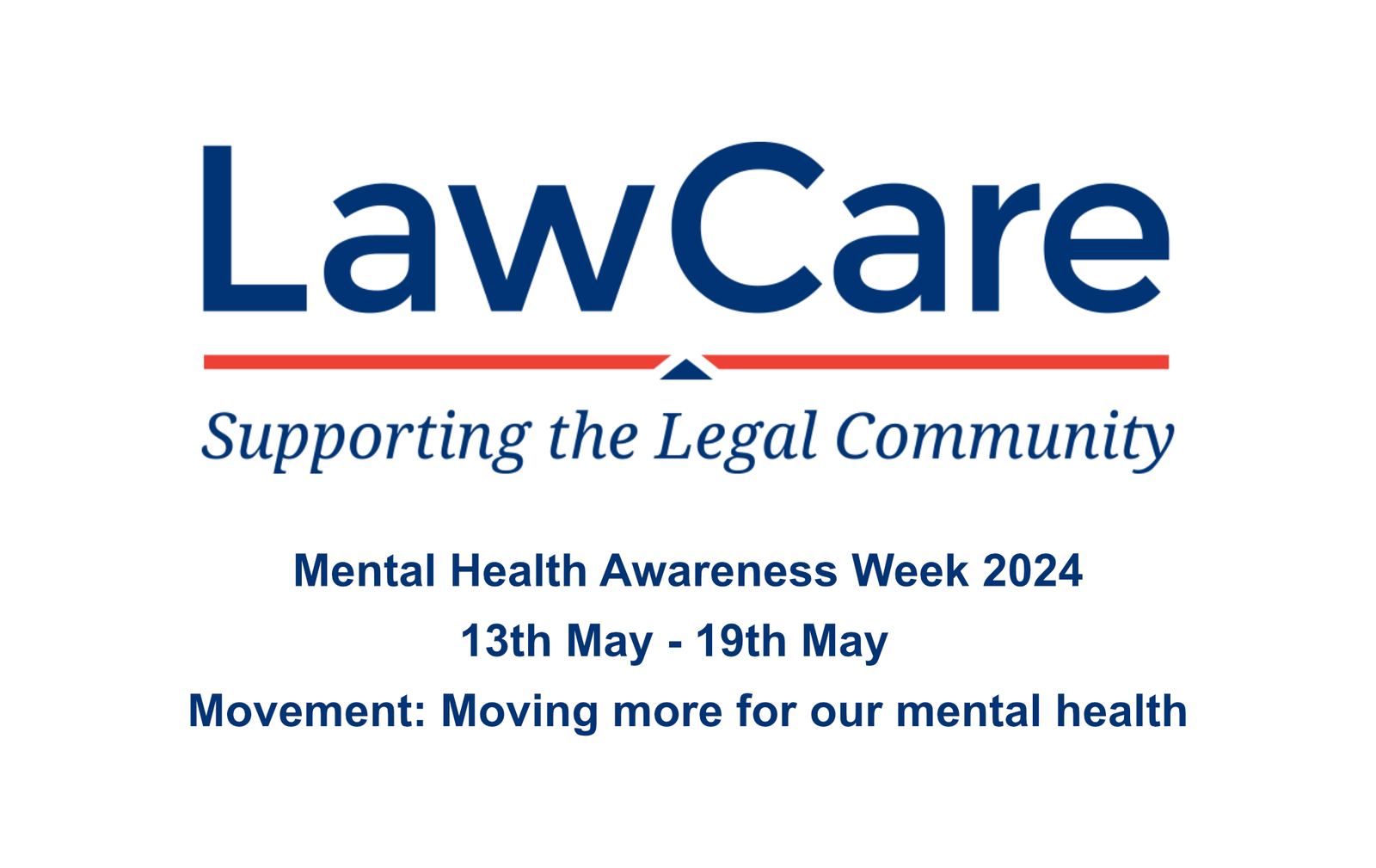 LawCare Mental Health Week 2024