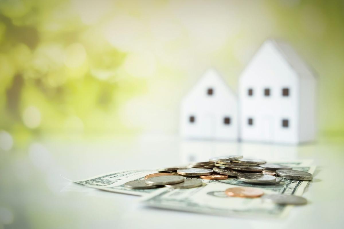 picture of houses and money to represent renters bill UK