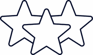 image of stars to represent reviews