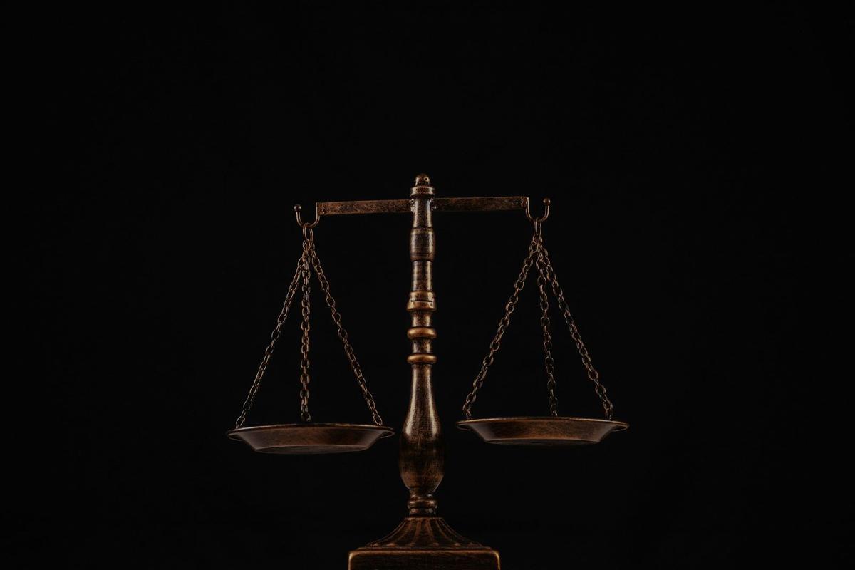 An image of balancing scales - in this child abuse case the judge refers to the scales balanced in weight for safeguarding and public interest.