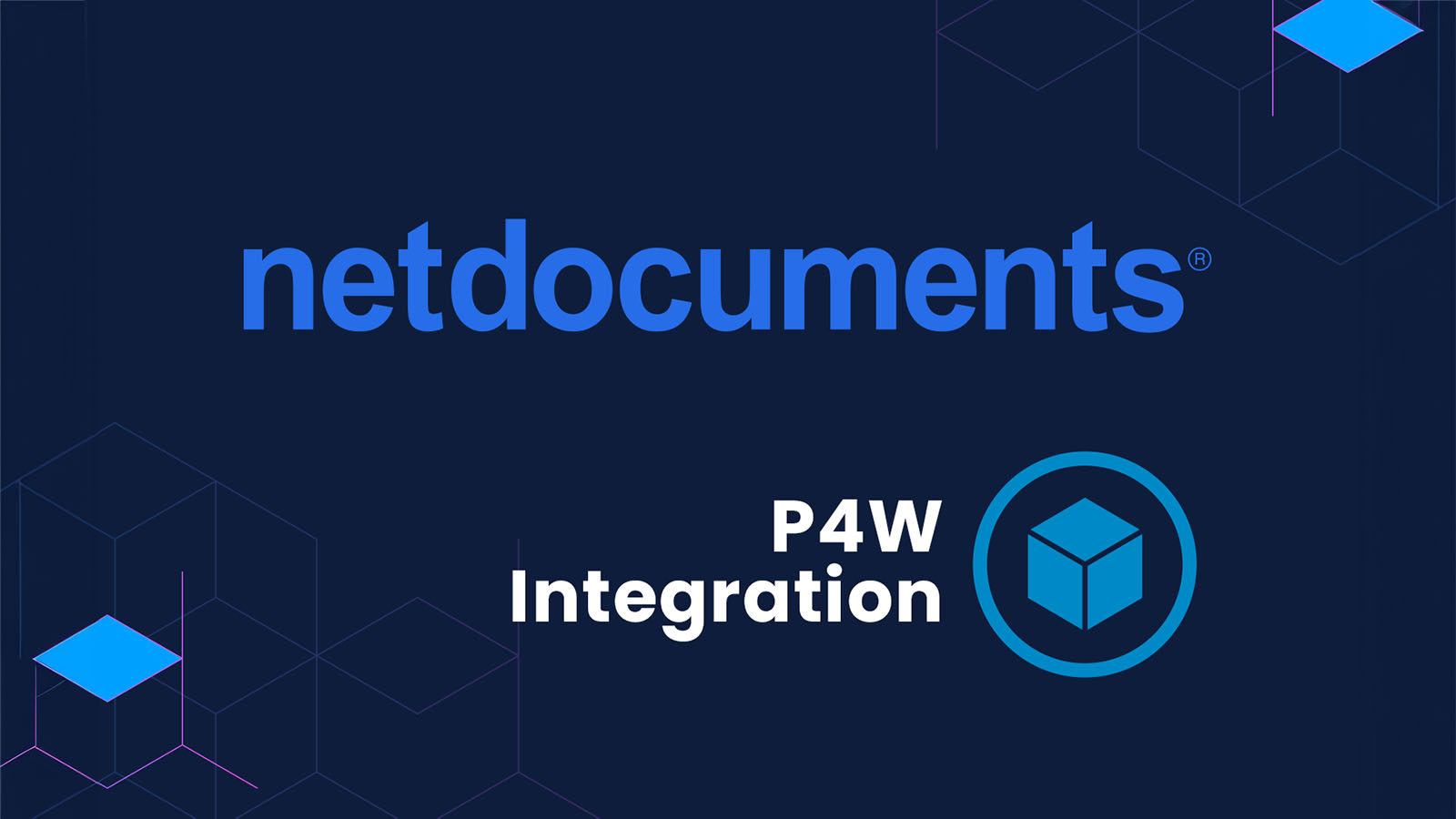 NetDocuments & P4W Chronicle Law Your Legal News
