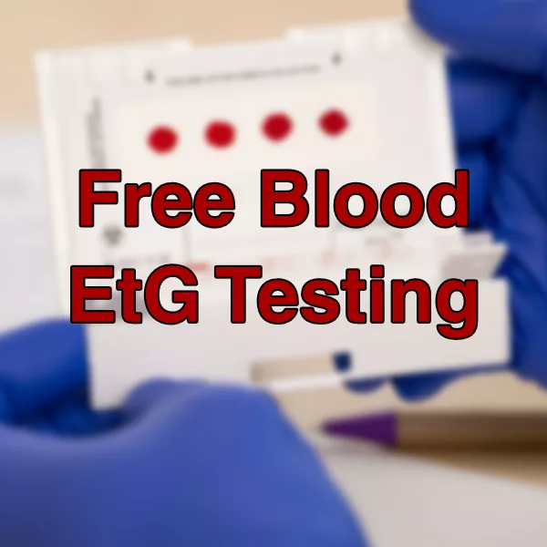 Blood EtG testing at no extra cost when you order a PEth test for your client