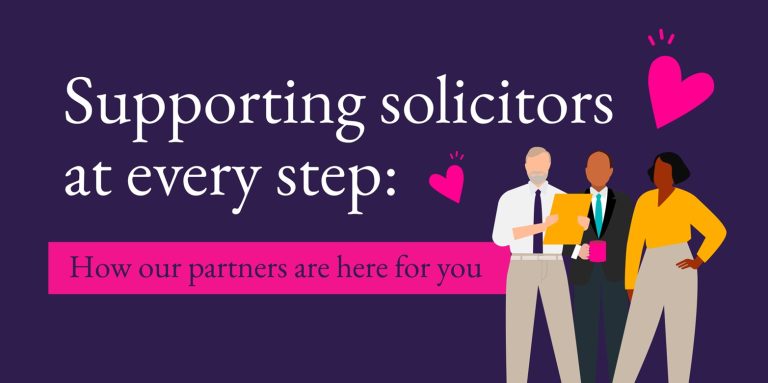 Supporting solicitors at every step: How our partners are here for you