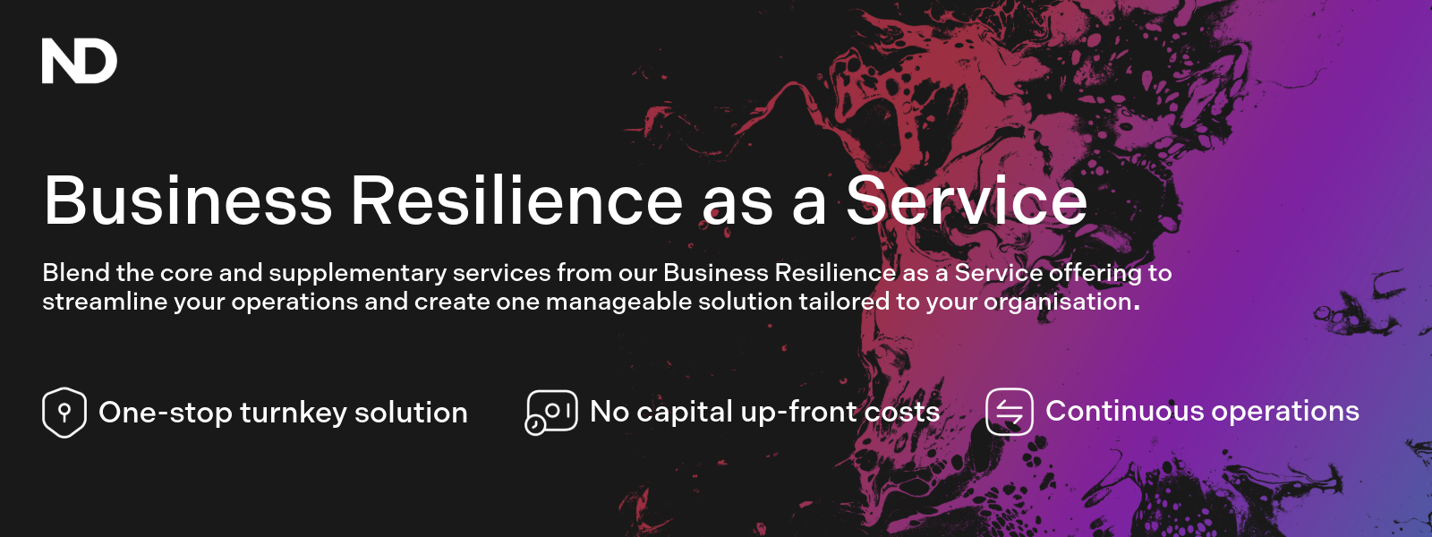 Net-Defence – Business Resilience as a Service