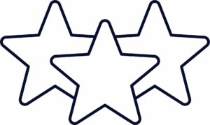 image of stars to represent reviews