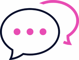 image of speech bubbles representing tone of voice