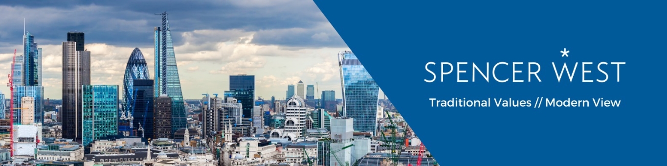 An image of the London Skyline and Spencer West Law Firm that handle Subject Access Requests