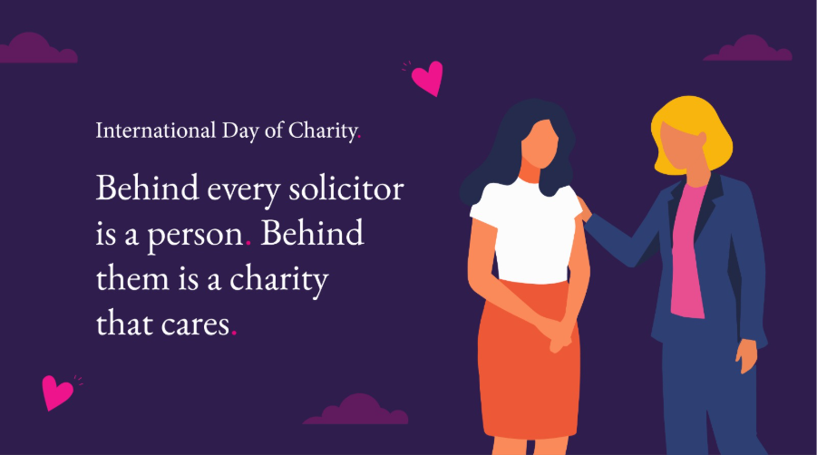 The Solicitors’ Charity dedicates September to celebrating the support behind the legal profession